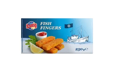 Šaldyti žuvų prišteliai WIDE OCEAN, 250 g