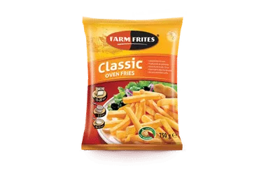 Šaldytos gruzdintos lygios bulvytės FARM FRITES CLASSIC, 750 g
