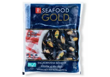 Mīdijas zilās RSEAFOOD 40-60 1kg