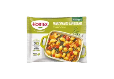 Šaldytos orkaitėje kept. daržovės su njokiais HORTEX, 450 g
