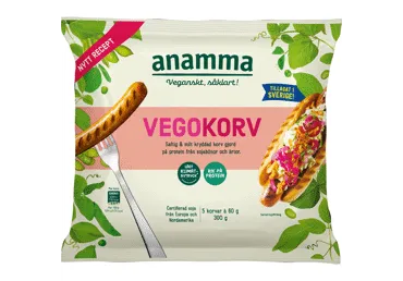 Šaldytos sojų dešrelės ANAMMA, 300 g