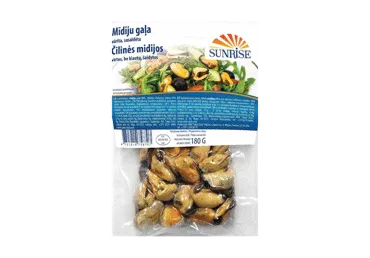 Šaldytos virtos čilinės midijos SUNRISE be kiautų, 180 g