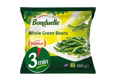 Šaldytos žaliosios pupelės BONDUELLE VAPEUR, 400 g
