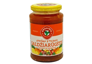 Saldžiarūgštis padažas su ananasais KKF, 435 ml