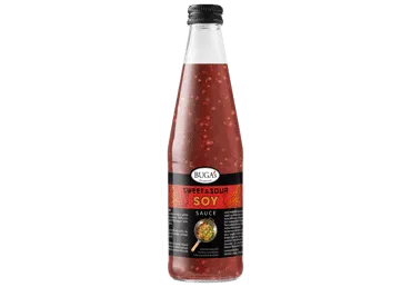 Saldžiarūgštis sojos padažas BUGA's, Sweet & Sour, Soya, 385 g