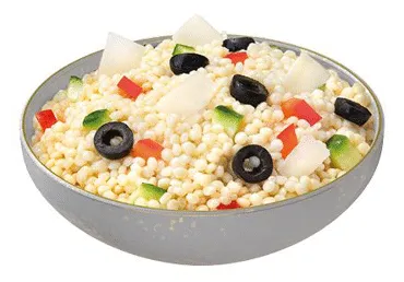 Salotos su kuskusu, daržovėmis ir DŽIUGO sūriu, 1 kg