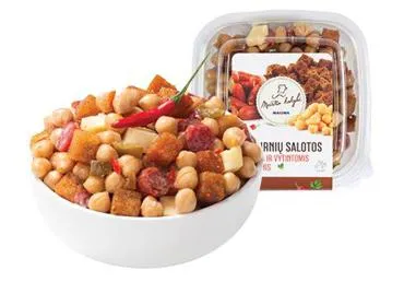 Salotos su vytintomis dešrelėmis, 250 g