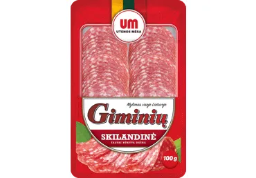 Šaltai rūkyta GIMINIŲ skilandinė dešra, a. r., 100 g