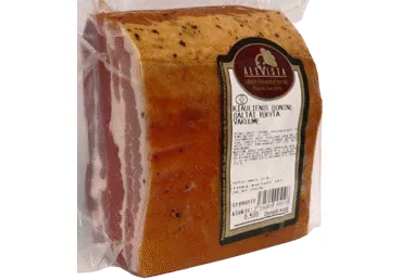 Šaltai rūkyta kiaulienos šoninė vakuume, I r., 1 kg