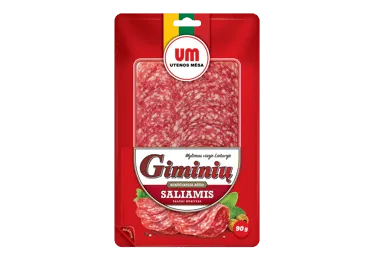 Šaltai rūkytas GIMINIŲ saliamis, a. r., 90 g