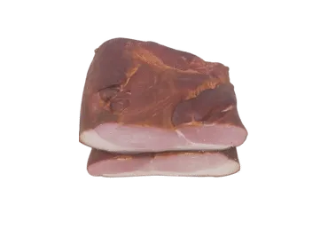 Šaltai rūkytas kiaulienos kumpis su lašiniais, a. r., 1 kg