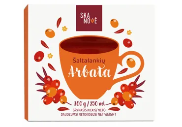Šaltalankių arbata SKANOVĖ, 300 g