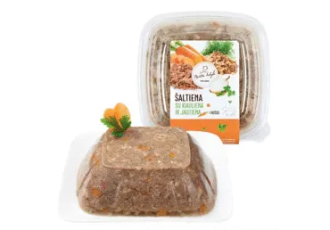 Virta kiaulienos ir jautienos šaltiena, nerūšinė, fasuota, 1 kg