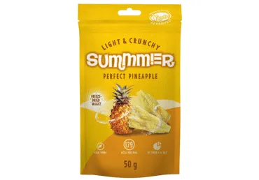 Šaltyje džiovinti ananasai SUMMMER, 50 g