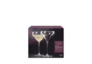 Šampano taurės AURORA Fleya, 300 ml, 4 vnt.