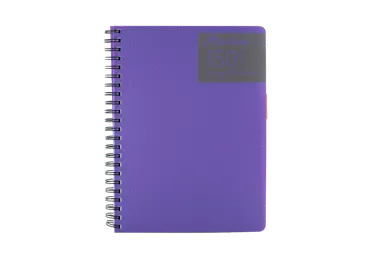 Sąsiuvinis langeliais su spirale, A4, 150 lapų, 70 g/m2, 1 vnt.