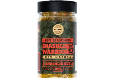 Šašlykų prieskonių mišinys BBQ SHASHLIK WARRIOR, 170 g