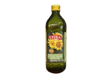 Saulėgražų ir alyvuogių aliejus kepimui, EXTRA LINE, 1l