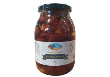 Saulėje džiovinti pomidorai BONTA DI PUGLIA aliejuje, 950 g