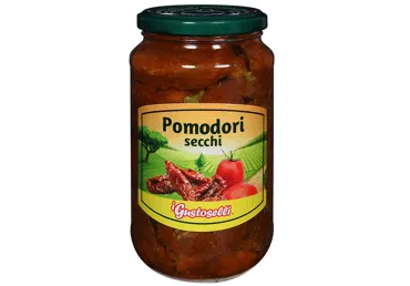 Saulėje džiovinti pomidorai GUSTOSELLI, 520 g