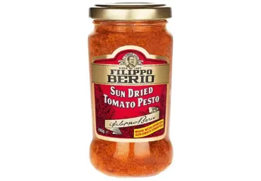 Pesto FILIPPO BERIO ar saulē kaltētiem tomātiem 190g