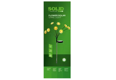 Saulės šviestuvas GĖLĖS SOLID, 1 vnt.