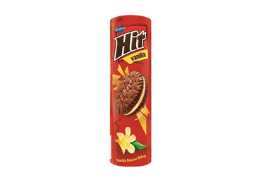Sausainiai su vanilės skonio įdaru BAHLSEN HIT, 220 g