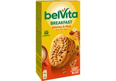 Pilngraudu cepumi ar lazdu riekstiem BELVITA 300g