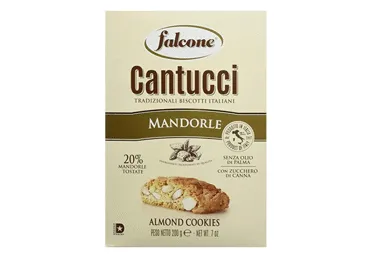 Sausainiai CANTUCCI su migdolais, 200 g