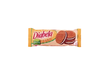 Sausainiai DIABETA su citrinų sk. kreminiu įdaru ir fruktoze, 60 g