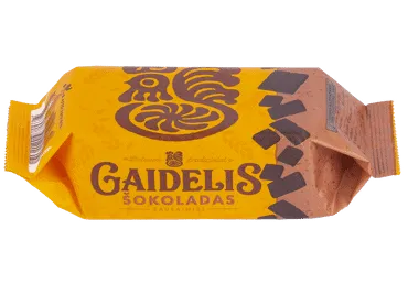 Sausainiai GAIDELIS ŠOKOLADAS, 160 g
