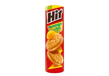 Sausainiai HIT su mangų ir pieno kremo įdaru, 220 g