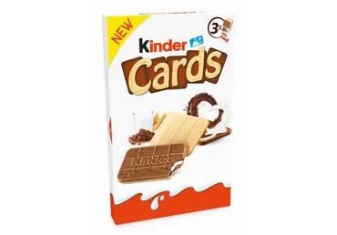 Sausainiai KINDER CARDS, 76,8 g