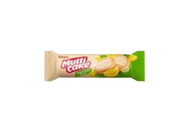 Sausainiai MULTICAKE ROSHEN su citrinų kremo įdaru, 180 g