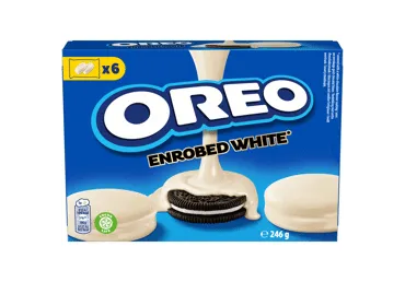 Cepumi OREO ar balto glazūru 246g