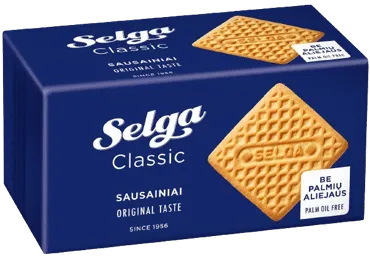 Sausainiai SELGA CLASSIC, 180 g