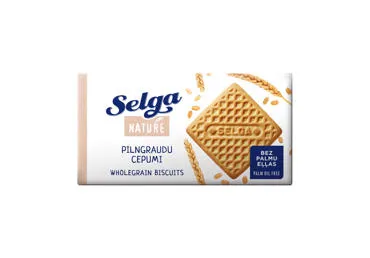Sausainiai SELGA iš neskaldytų grūdų, 180 g