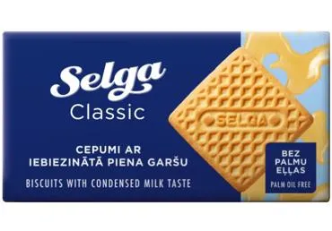 Sausainiai SELGA Milk, 180 g