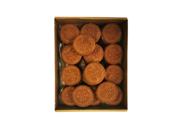 Sausainiai VIKTORIJA DVYNUKAI su vanilės skonio kremu, 450 g