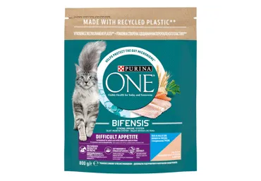 Sausā kaķu barība ONE Difficult Appetite menca 800g