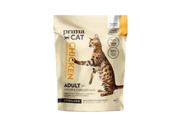 Sausas kačių ėdalas PRIMACAT ster. katėms, 400 g, 400 g