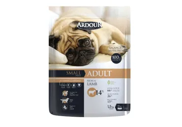 Sausas mažų veislių šunų ėdalas su ėriena ARDOUR, 1.5 kg