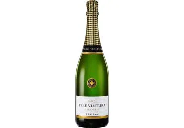 Sausas rūšinis putojantis vynas PERE VENTURA RESERVA Brut Cava 11,5%, 750 ml