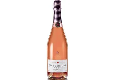 Sausas rūšinis putojantis vynas PERE VENTURA RESRVA Rose Extra Dry Cava 11,5%, 750 ml