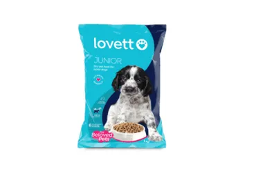 Sausas šuniukų ėdalas LOVETT, 1 kg