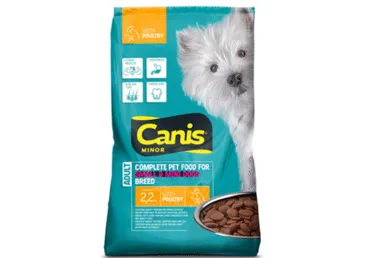 Sausā suņu barība CANIS ar mājputnu garšu 2.2kg