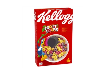 Sausi pusryčiai KELLOGG'S FROOT LOOPS, 375 g
