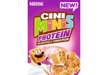 Sausi pusryčiai NESTLE CINI-MINIS PROTEIN, 340 g