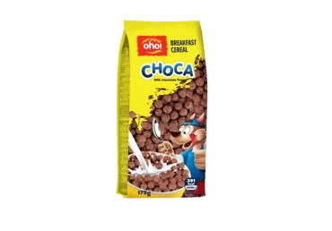 Sausi pusryčiai OHO CHOCA, 175 g