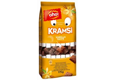 Sausi pusryčiai OHO KRAMSI VANILLA, 175 g